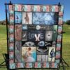 Love Ballet Quilt Blanket Ht10  Quilt